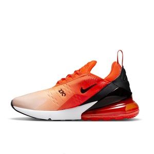 NIKE AIR MAX 270 ORANGE/WHITE.
